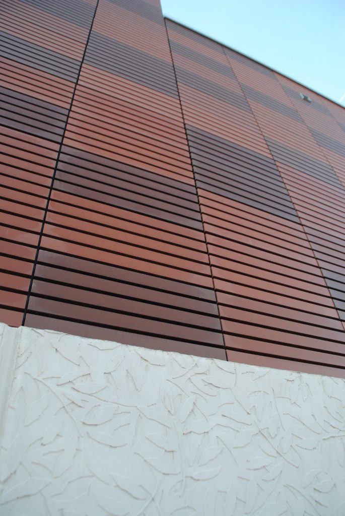 Gevel met vlakken Argeton van Aberson