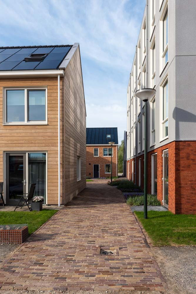 steegje in de Loskade in Groningen