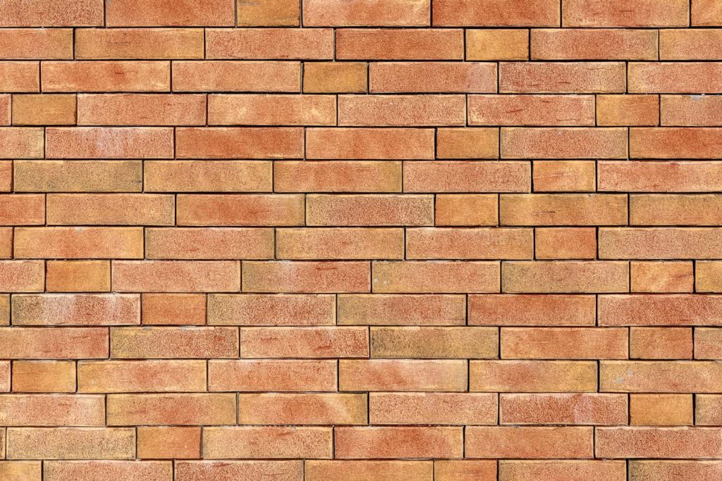 Close-up van een muur met steenstrips