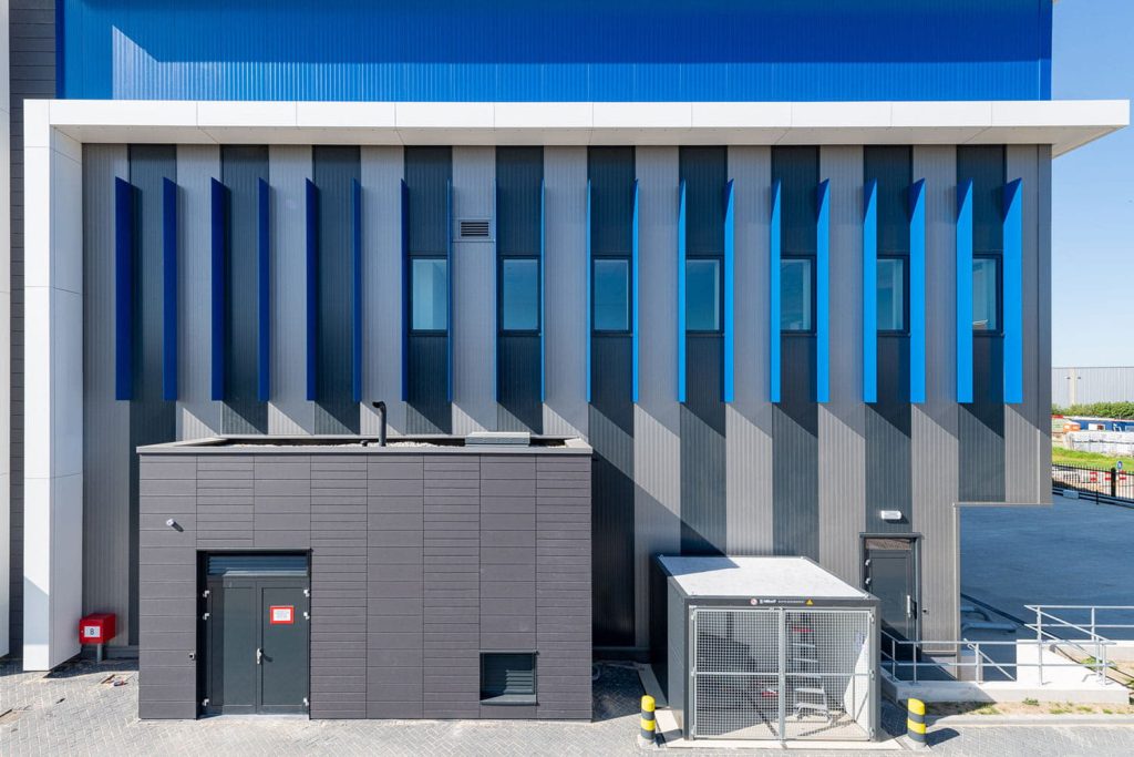 Gevel van Chefs Culinar met verschillende gevelbekleding