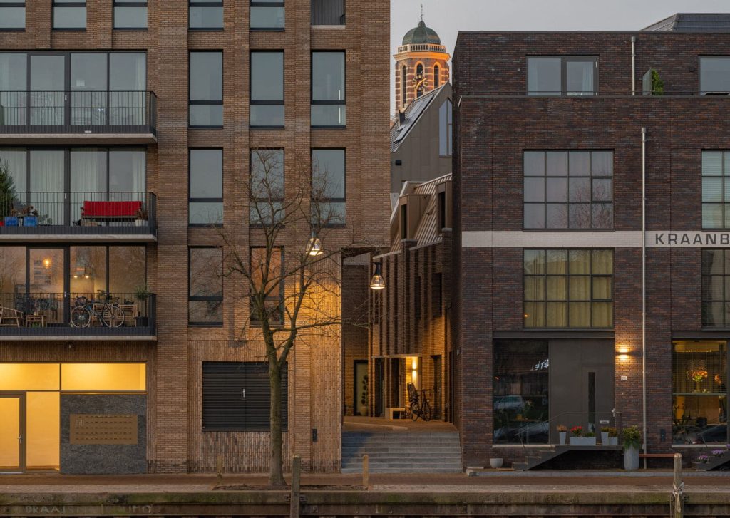 Kraanbolwerk Zwolle Gevelstenen Aberson doorkijkje peperbus