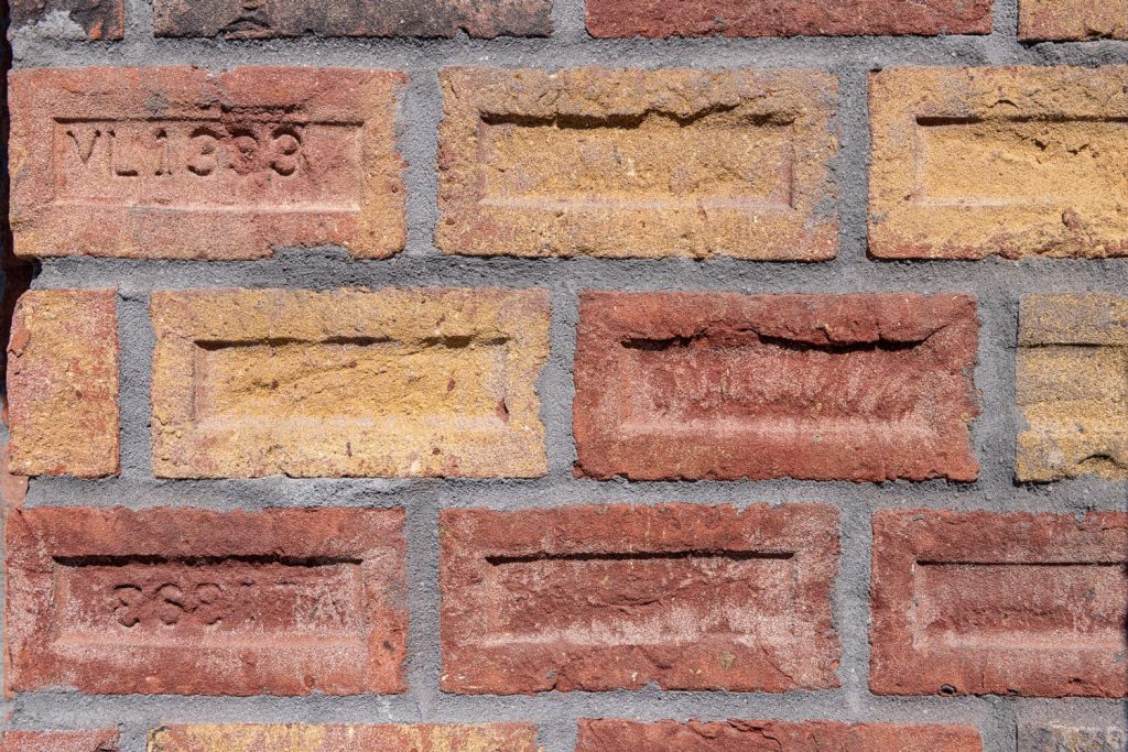 Dikformaat gevelsteen Boterdiep detail klamp metselwerk Aberson 1