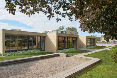 Smalle baksteen gebouw renovatie basisschool Putten - Rob Moritz - 19 het atelier architecten