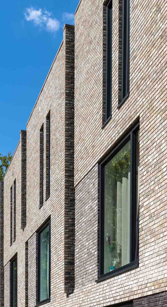 Zuiderparkhof Rotterdam Aberson detail raampartijen