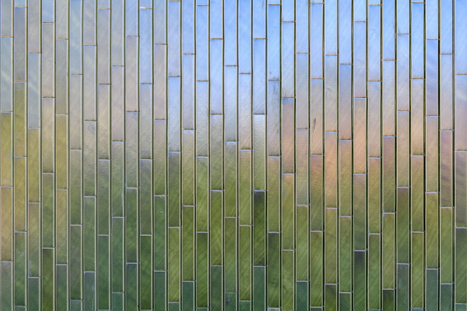 Gemeentehuis Renswoude - circulair A-Brick gevelsysteem - Waste glaze - detail - Aberson