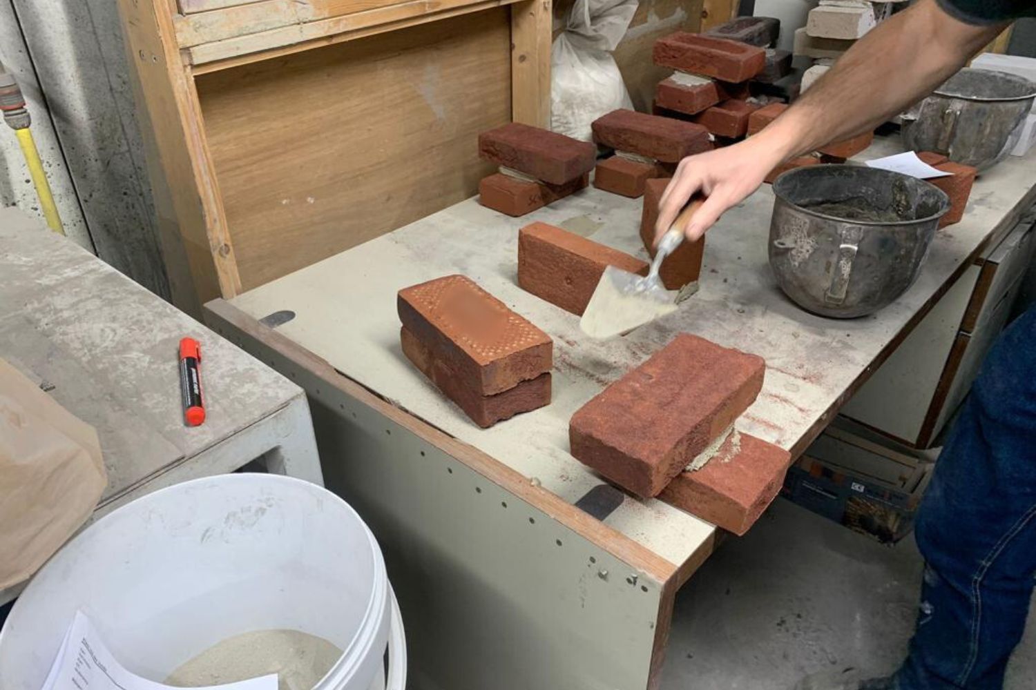 100 proeven om optimale circulaire mortel te ontwikkelen