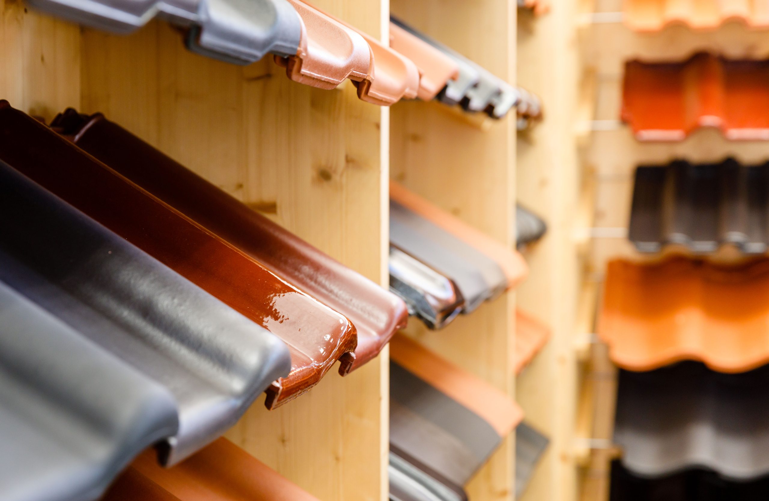 Keramische dakpannen